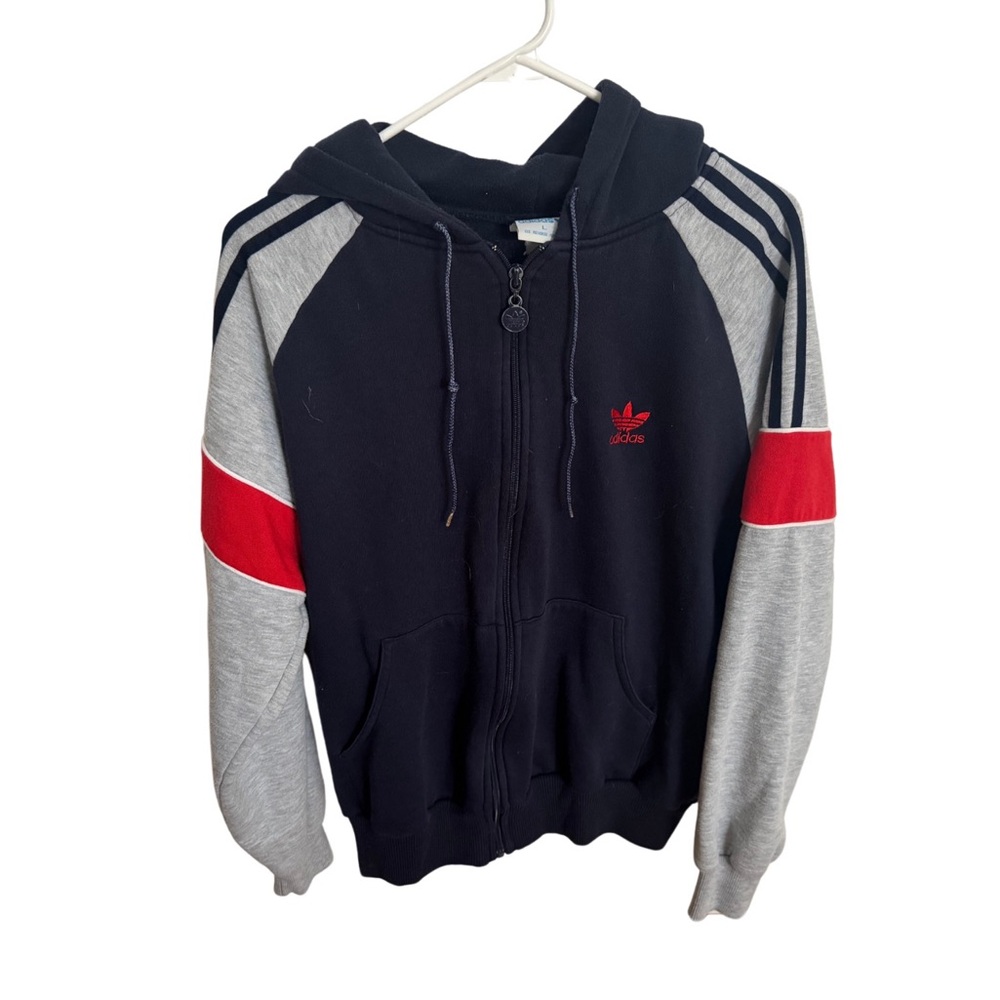 Vintage 80’s Adidas Men's Hoodie